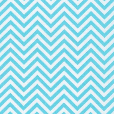 Ткань лоскутная 50 х 55 см "REMIX", шеврон голубой