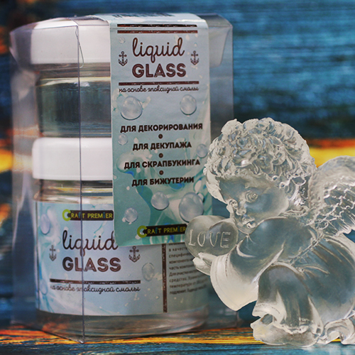 «LIQUID GLASS» на основе эпоксидной смолы, «Сraft Premier»