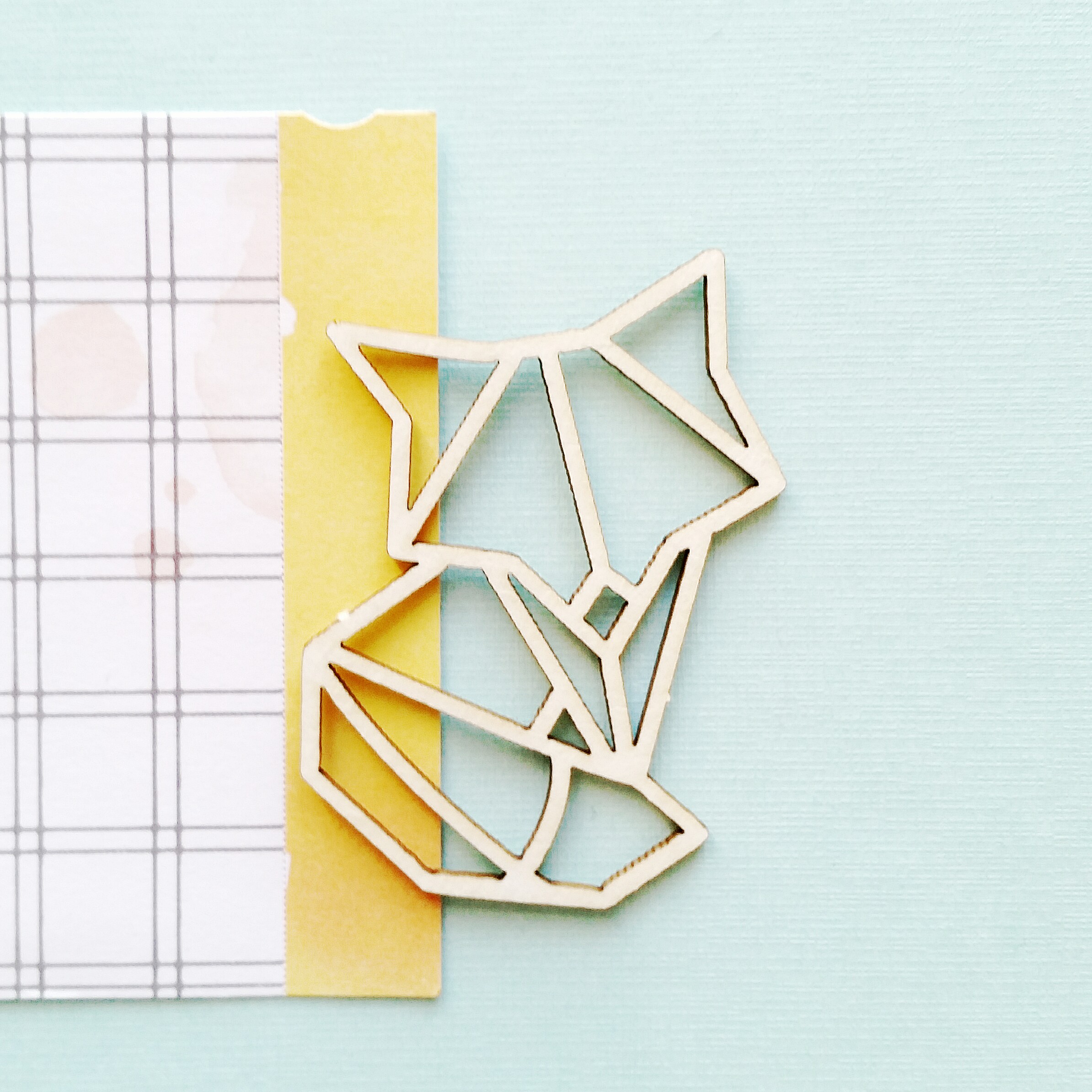 Чипборд WoodCraft "Лисичка"