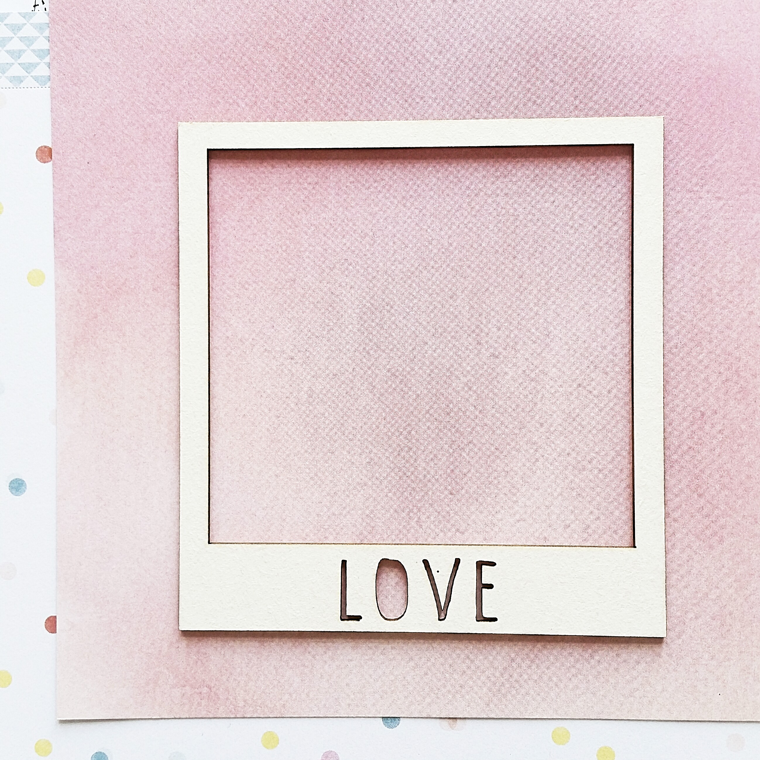 Чипборд WoodCraft "Love 1" 5777