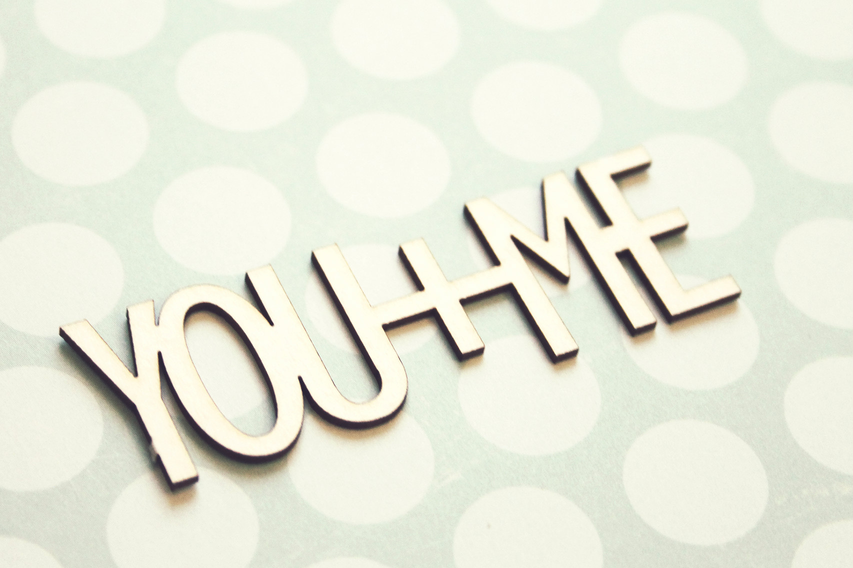 Чипборд WoodCraft "YOU+ME"