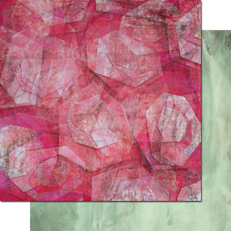 Двусторонняя бумага "Фрагменты", мотив 3 (VIN45)