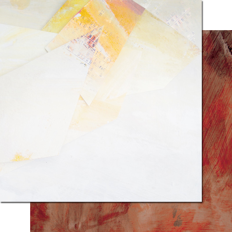 Двусторонняя бумага "Фрагменты", мотив 7 (VIN49)