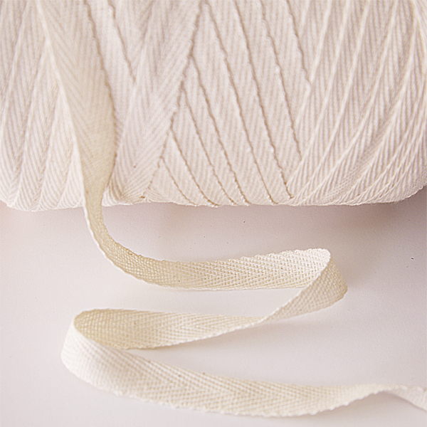 Лента киперная 13 мм,цвет кремовый