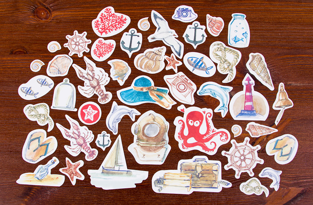 Вырубка из картона MrPainter "Море зовёт"