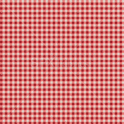 Ткань лоскутная 50 х 55 см "Buon appetito 4643", красная клетка