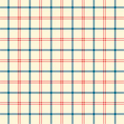 Ткань лоскутная 50 х 55 см "Alphabet story", клетка