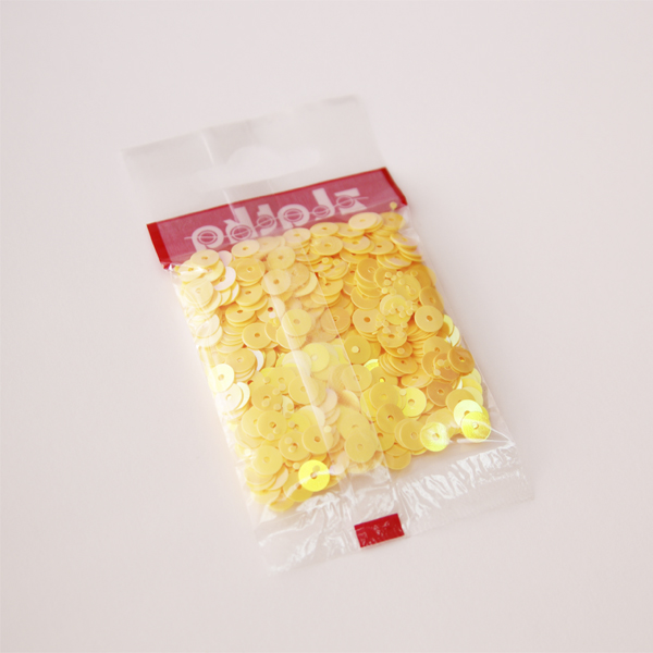 Пайетки Zlatka "Жёлто-оранжевый хамелеон" (№99)