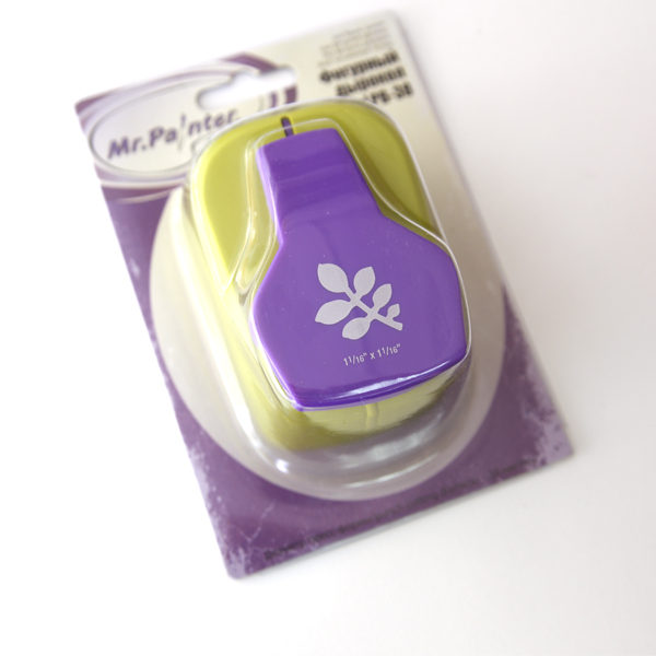 Дырокол MrPainter "Листок"