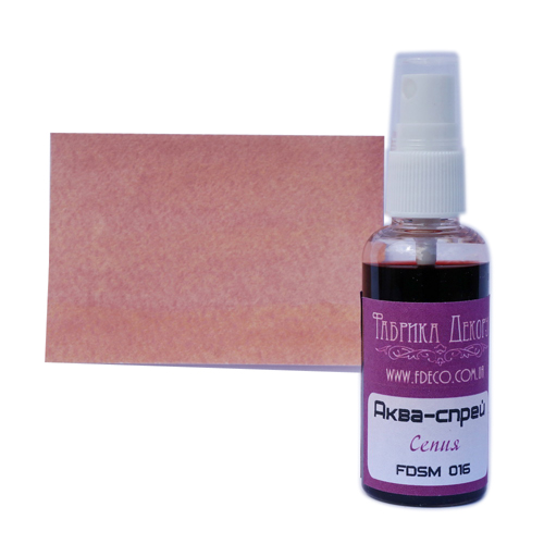 Аква-спрей Фабрика Декору, Цвет Сепия.