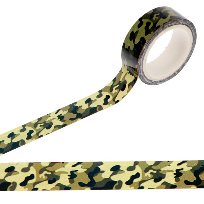 Декоративный скотч Артузор "Хаки"