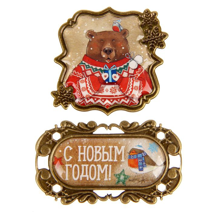 Металлический декор Артузор "Снежные истории"