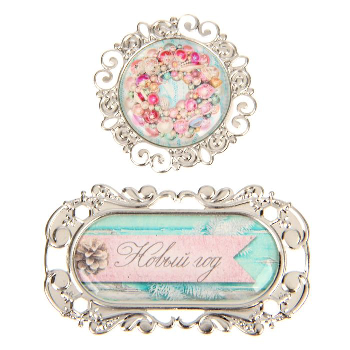 Металлический декор Артузор "Зимний шик"