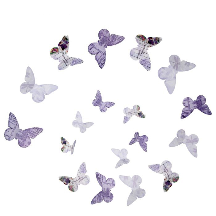 Набор бабочек из кальки Артузор "Прованс"