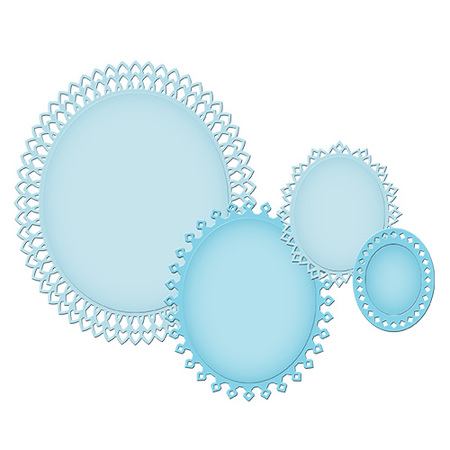 Ножи для вырубки Spellbinders "Блисс овал"