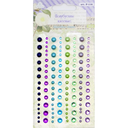 Набор полубусин и страз Рукоделие "Мелодия весны"