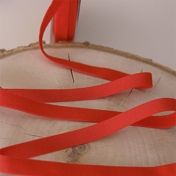 Резинка для блокнотов 10 мм, цвет оранжевый