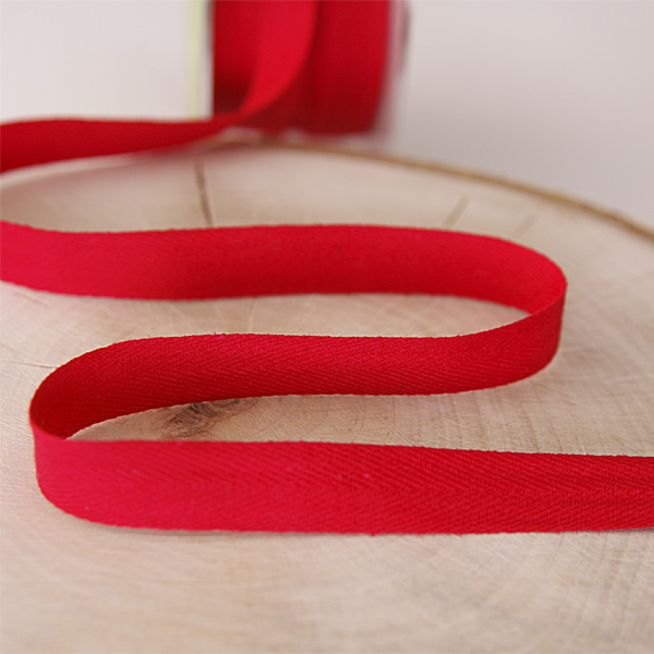 Лента киперная 13 мм,цвет красный