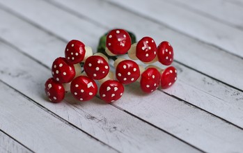 Грибочки мухоморы мини Hobby&You