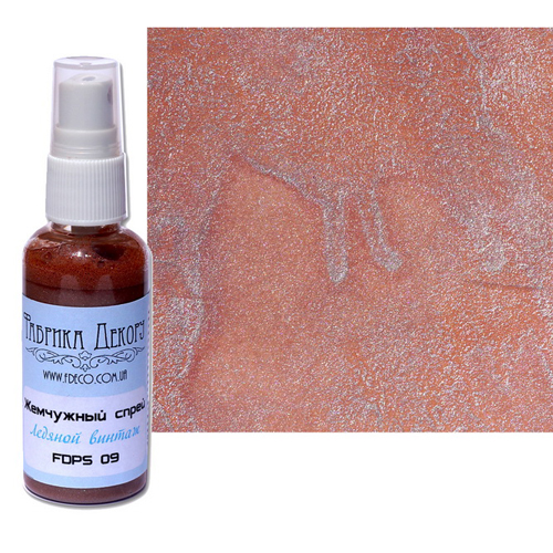 Жемчужный спрей Фабрика Декору, Цвет Ледяной винтаж.