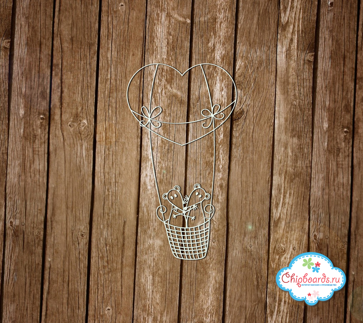 Чипборд Chipboards "Мыши Федора Конюхова"