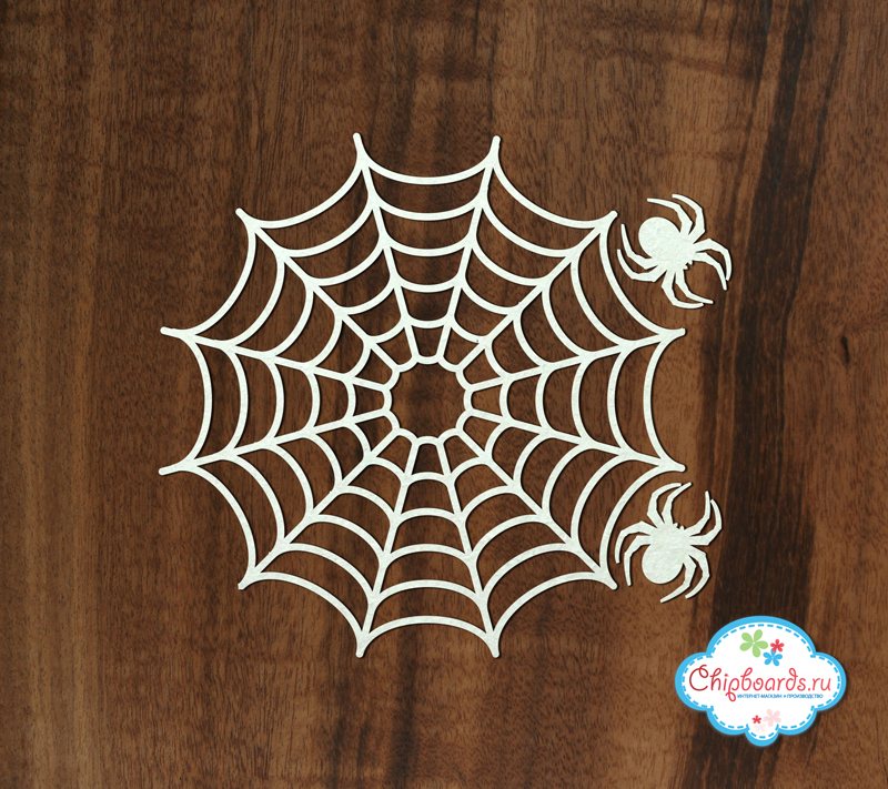Чипборд Chipboards "Паутина 1"