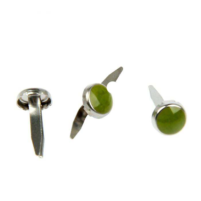 Набор брадс Артузор с эпоксидной серединкой "Зелёные"