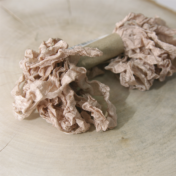 Шебби лента 5 метров, цвет светлый какао