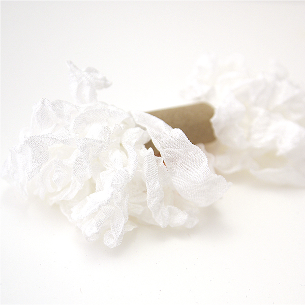 Шебби лента 5 метров, цвет белый