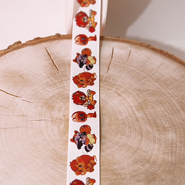 Лента репсовая 25 мм "Мультяшки",