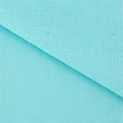 Ткань лоскутная 50 х 55 см "Краски жизни" бирюзовый