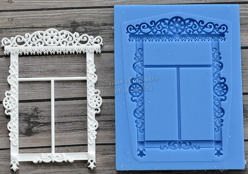 Молд Просвет "Русский наличник 2"