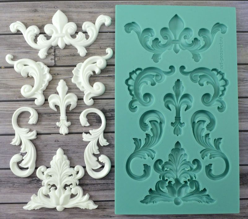 Молд Просвет "Набор вензелей 2" большой