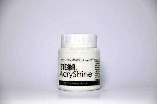 Краска акриловая AcryMetall, Белый 20мл (G4V20)