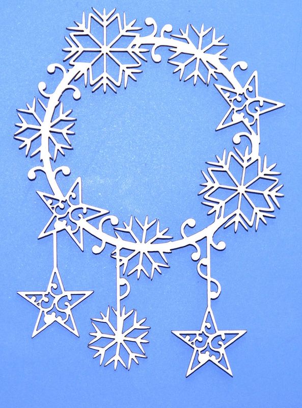 Чипборд ПроСвет "Новогодняя рамка 4019"