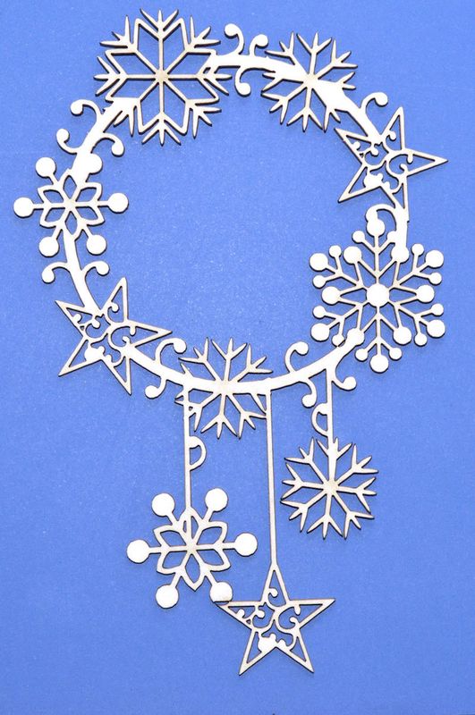 Чипборд ПроСвет "Новогодняя рамка 4020"