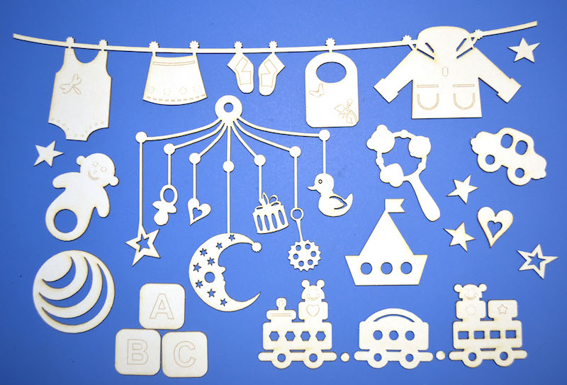 Чипборд ПроСвет "набор “Детство” 4036"