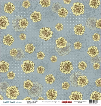 Бумага Scrapberrys "Сказка про фей" Цветочное зелье (SB725)