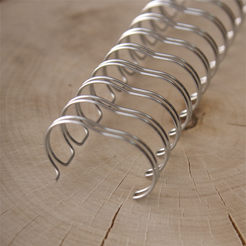 Пружина для биндера 2,6 см.Цвет серебряный