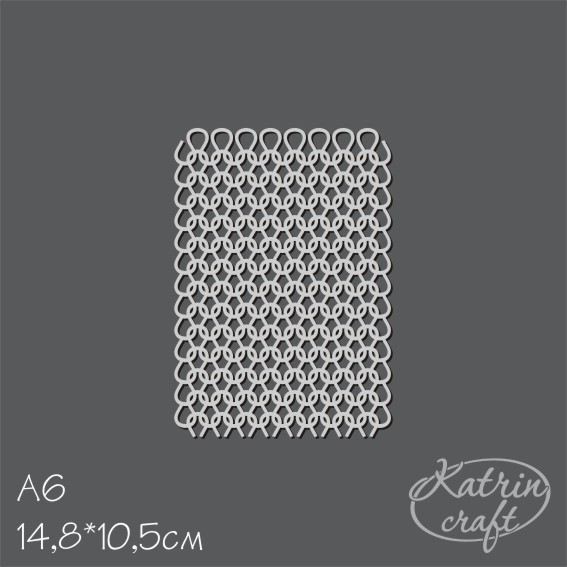 Маска Katrin craft А6 "Вязаное полотно"