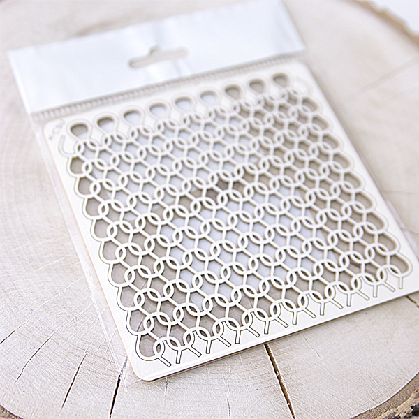 Чипборд "Фоновый Вязаный фон"