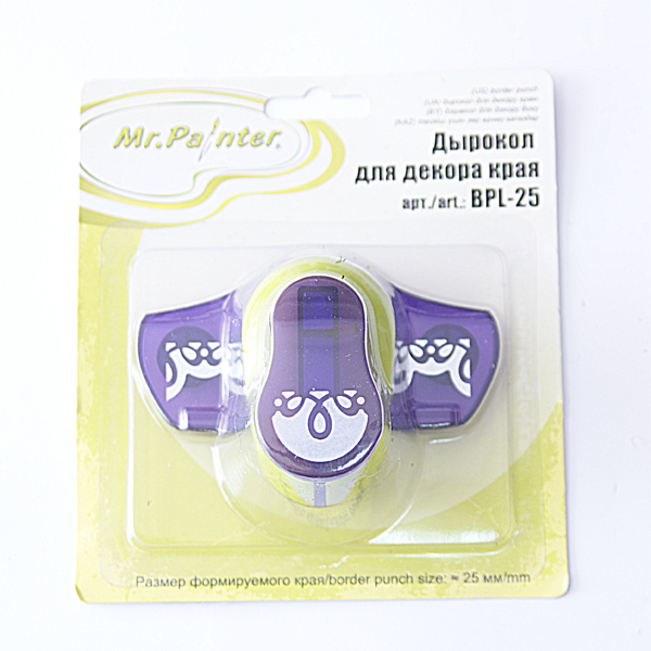 Дырокол MrPainter для декора края "Петельки 06"