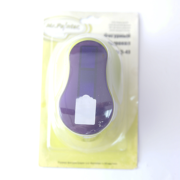 Фигурный дырокол MrPainter 4 см "Ярлычок"