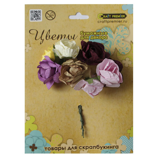 Букет ассорти CraftPremier, 25мм.