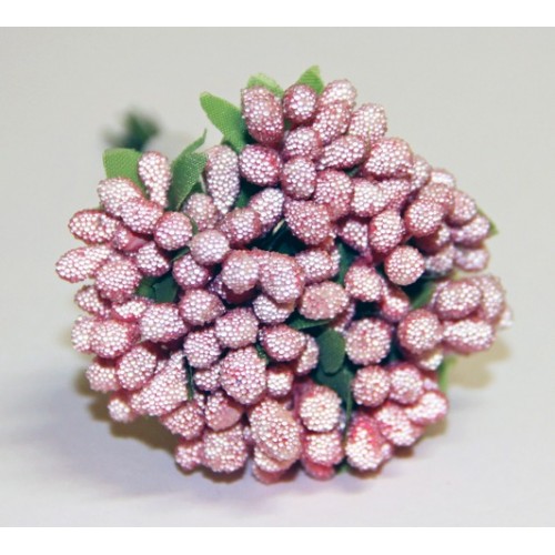 Декоративный букетик С КРУПИНКАМИ . Цвет персиковый. Рукоделие.