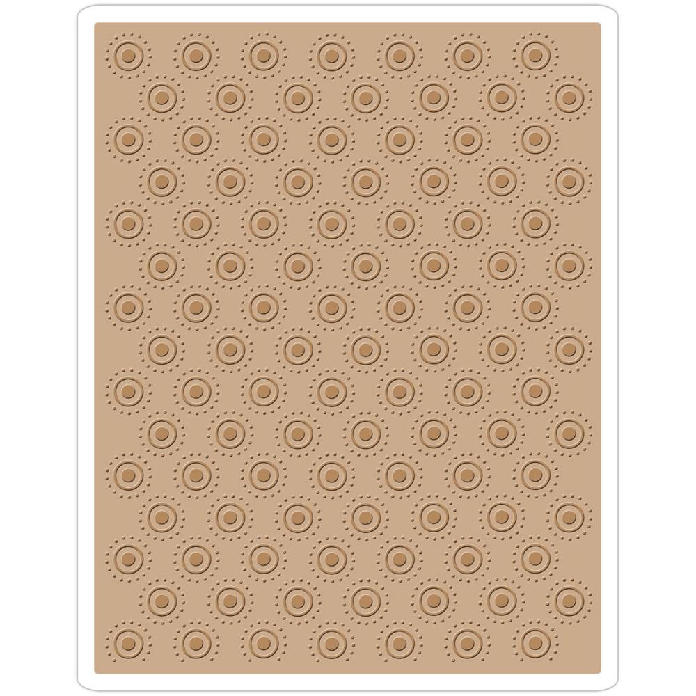 Папка для тиснения Sizzix "Пунктирные кружочки от Тима Хольтца"