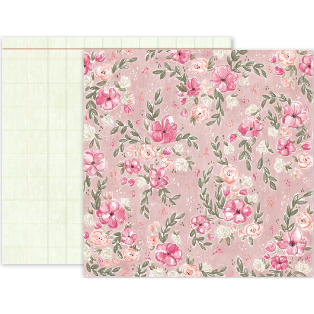 Двусторонняя бумага Pink Paislee "Take Me Away", #02 (PP47)