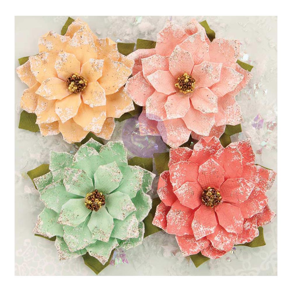 Набор цветов Prima Marketing "Sweet Peppermint", First Snowfall