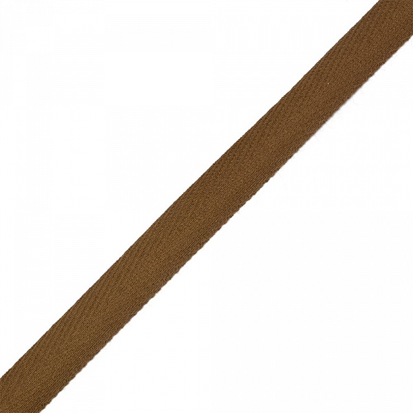 Лента киперная 14 мм, цвет коричневый