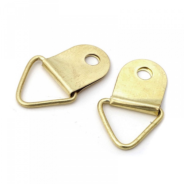 Петелька металлическая 20 х 10 мм. Цвет золотой (459)